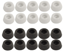 10 x Rubber Toilet Seat Buffer Pads Pack SMALL Bathroom Round Stop