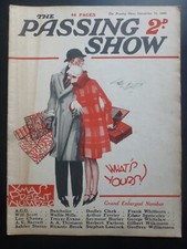 UK Story Paper – THE PASSING SHOW No. 643, Dec 18, 1926 – Stephen Leacock