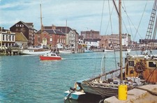 THE QUAY, POOLE - COLOUR POSTCARD (ref 2373/18)