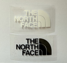 4 x The North Face Transfers 5cm X 2.5cm Sports Logos Iron On Black Or White