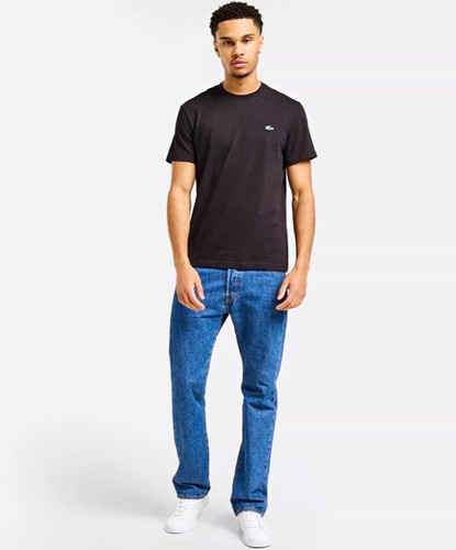 Lacoste men black cotton - lacoste, men's