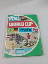 1974 World Cup Preview Book Gordon Jeffery Annual Hardback Vintage 1970's B11
