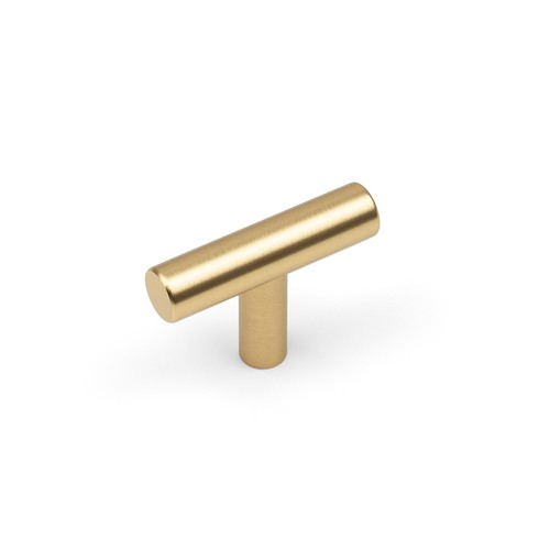 Gold bar cupboard handles - t,