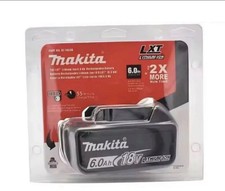 Genuine Makita 6ah 18v Power Tool Battery BL1860BX2 18V Li-lon Battery-black