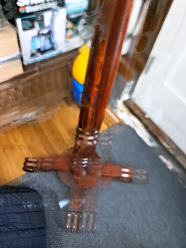 Wooden umbrella stand - wooden,