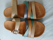 Moshulu Women's Slip-On Sandals, Size 7