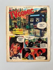 TV Comic #796 March 18th 1967 DR WHO DOCTOR WHO AND THE DALEKS COVER VG RARE