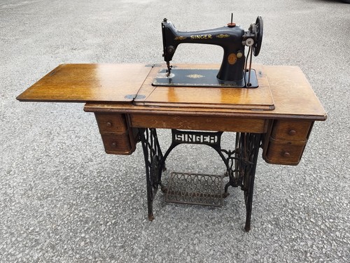Singer treadle sewing machine - singer,