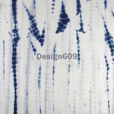 Tie Dye Indigo White Shibori