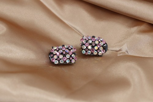 Vintage pink aurora - aurora, rhinestone