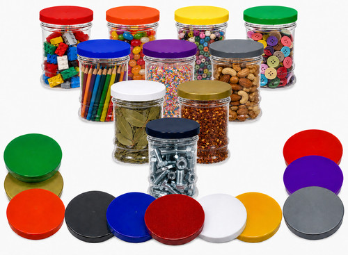 Plastic storage jars x - jars, 10