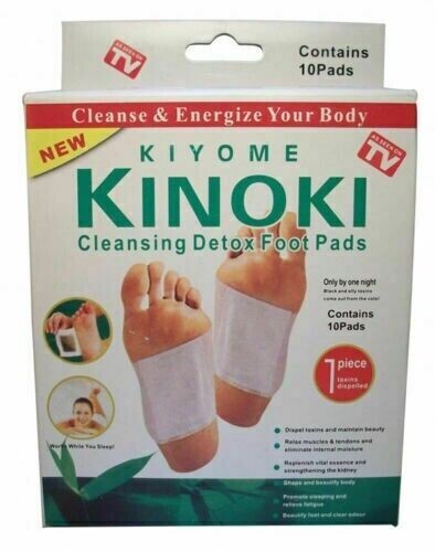 Kinoki detox foot patches - detox,