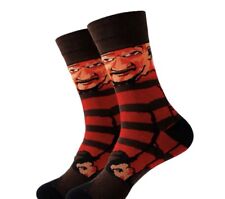 Freddy Kruger | Horror  Movie Memorabilia | novelty socks | Birthday Gift
