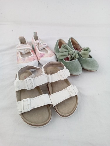 Girls 3pcs sandals ballet - m&s,