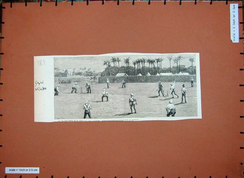 Original old antique print - original,