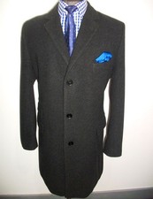 CASHMERE CROMBIE OVERCOAT