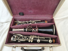 Vintage wooden Bb Clarinet made by Selmer of London