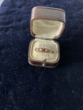 Old Antique Ruby And Diamond