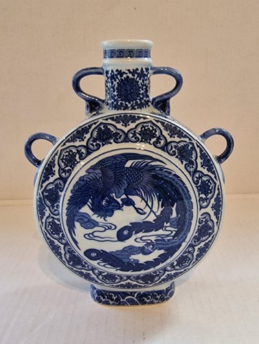 Chinese porcelain blue - &, white