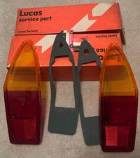 Brand New Sunbeam Rapier Fastback & Alpine & H120 Lucas Rear Light Lenses (NOS) 
