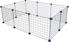 Black 3x2 guinea - 3x2, cage