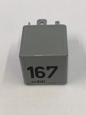 VW AUDI RELAY 167 12V GREY/CLEAR 4 PIN RELAY V23134B55X216 SME 191906383C