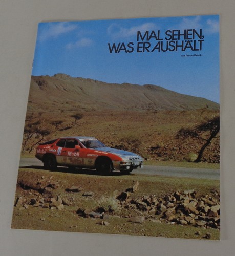 Brochure porsche 924 turbo - brochure,