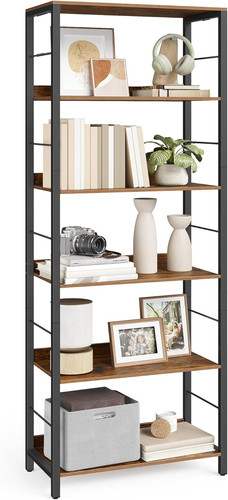 Vasagle tier bookcase book - 6-tier,
