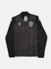 Macron Mens 2020-21 Paok Macron Training Football Top / Black / RRP £54.99