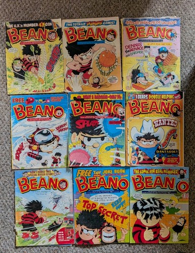 Vintage beano comics - comics, x9