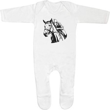 'Horse Rider' Baby Romper