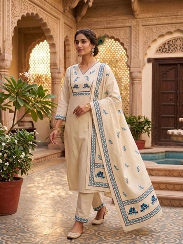 Indian women khadi cotton - indian,