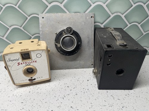 Lot vintage cameras - lot,