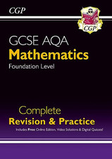 New 2021 GCSE Maths AQA Complete Revision & Practice: Foundation... by CGP Books