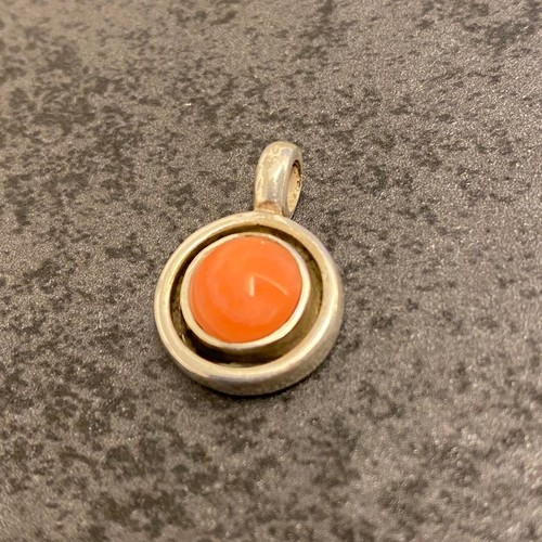 Vintage silver pendant top - silver,