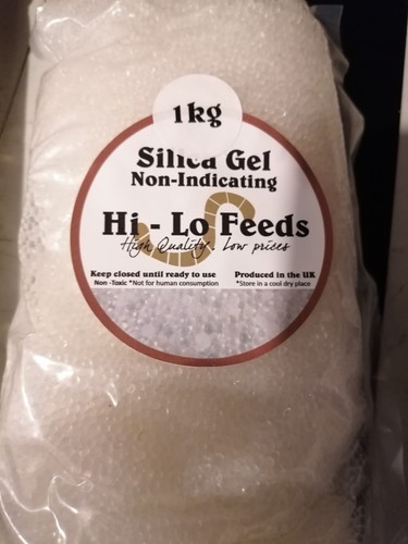 Silica gel desiccant - silica, granules