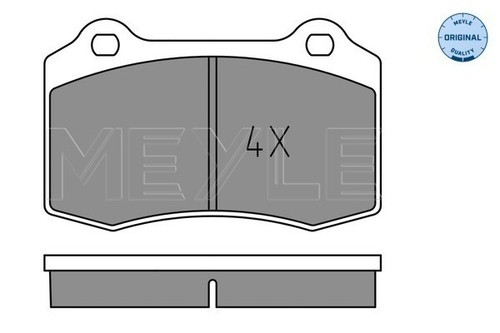 025 213 8115 meyle brake - 8115, pad