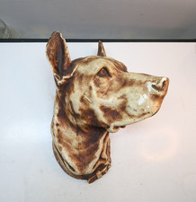Doberman Cropped Dog Head
