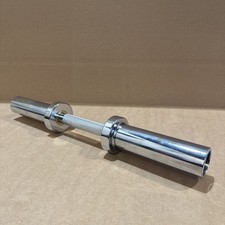 Mirafit Olympic Single Dumbbell Bar (15 cm Sleeves) Weight Training Bar - Used