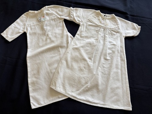 Two vintage baby white - two,