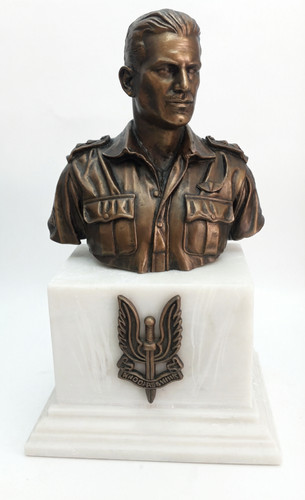 Cold cast bronze bust - bust, special