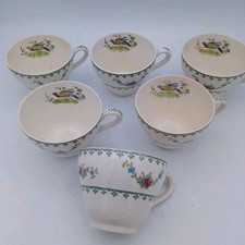 6 X Copeland Spode Vienna BIRD