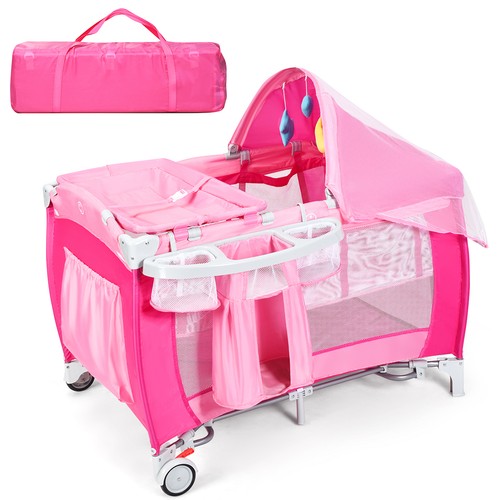 Folding baby crib playpen - folding,