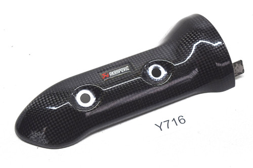 Akrapovic carbon exhaust heat - carbon,