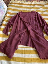 Linen Layered  Dress Completo