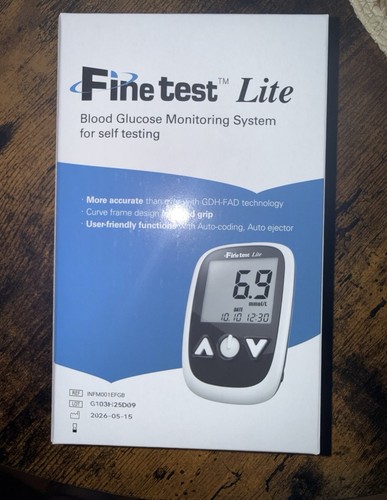 New fine test lite - test, blood