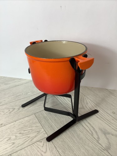 Creuset fondue stand - le,
