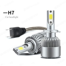 SHENKENUO H1 H4 H7 H11 LED Headlight Bulbs High Lo Beam 6500K XENON White UK 12V