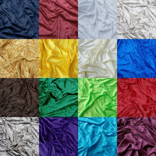 Premium crushed velvet fabric - premium,