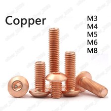 99.9% Pure Copper ISO7380 Hex